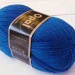 Opal Uni 4 ply 5188 Blau