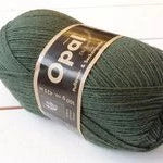 Opal Uni 4 ply 5184 Olivgrun