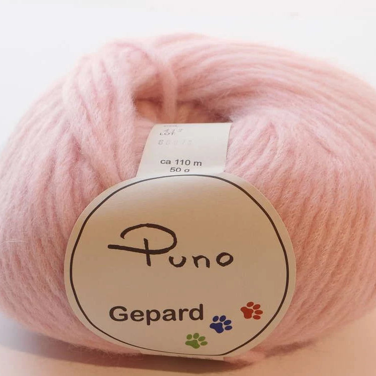 Puno Gepard 412 vaaleanpunainen