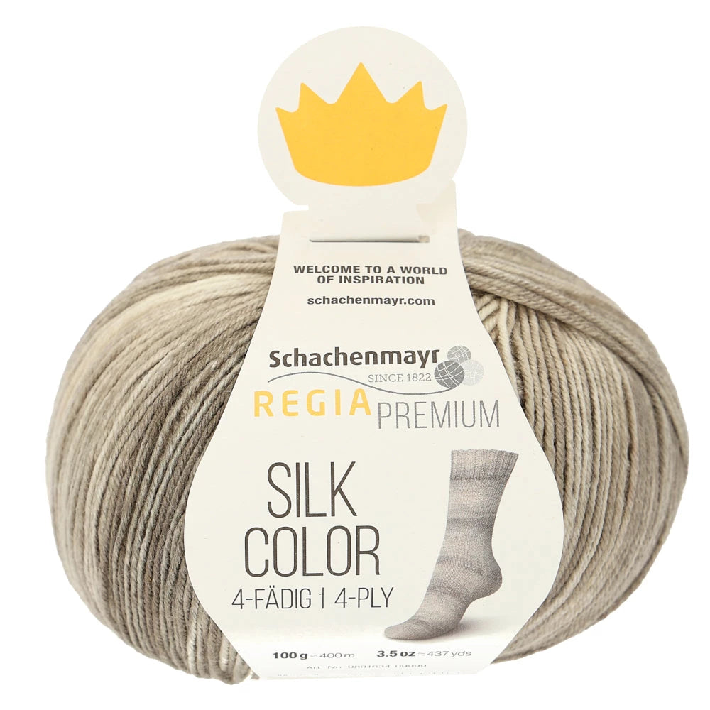Regia Premium Silk Color 4-ply