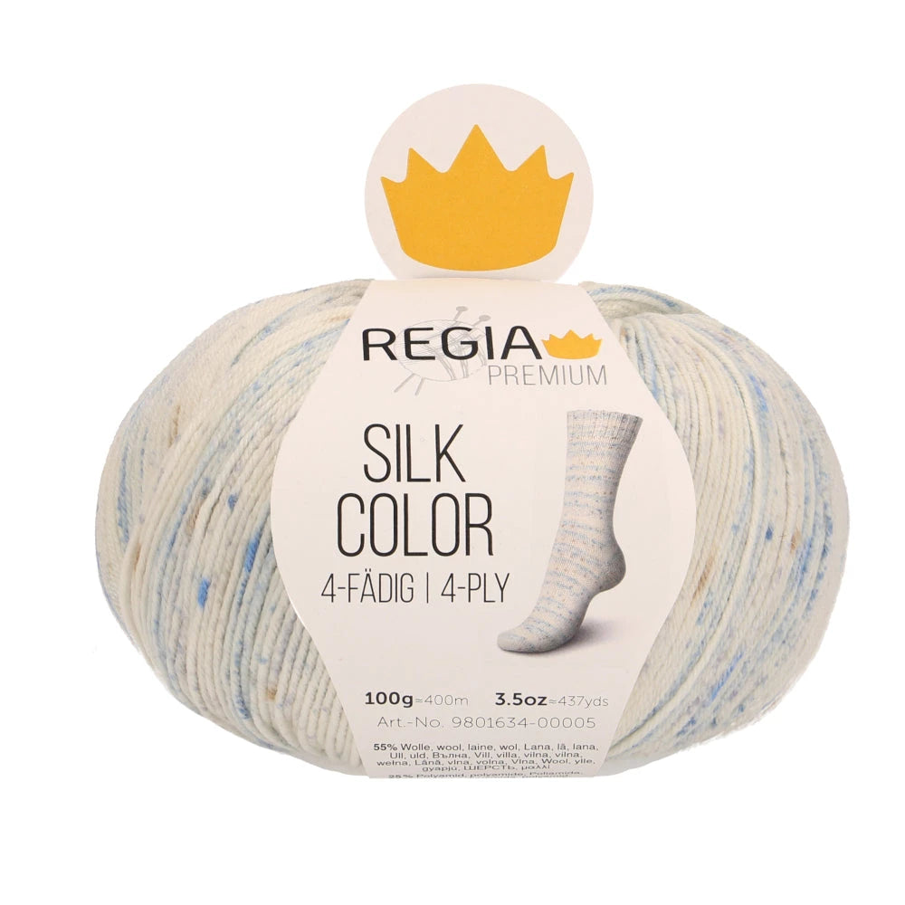 Regia Premium Silk Color 4-ply