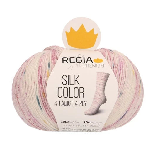 Regia Premium Silk Color 4-ply