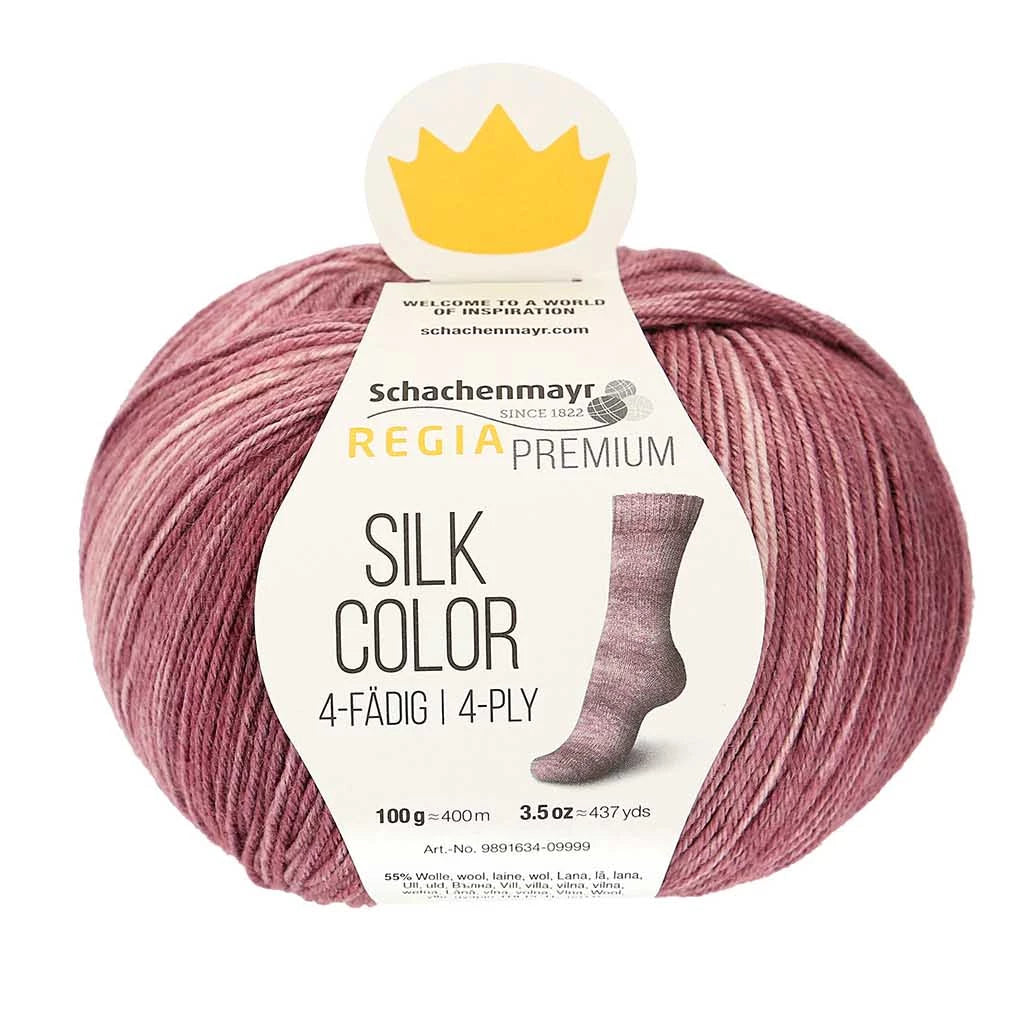 Regia Premium Silk Color 4-ply