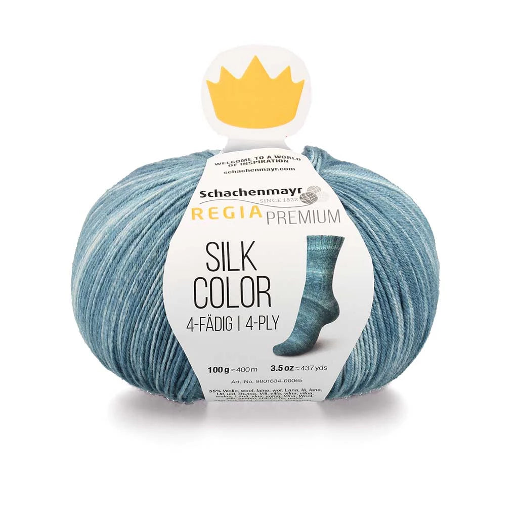 Regia Premium Silk Color 4-ply