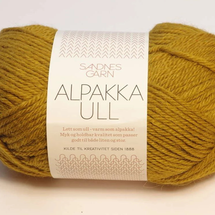 Sandnes Garn Alpakka Ull 2035 oker