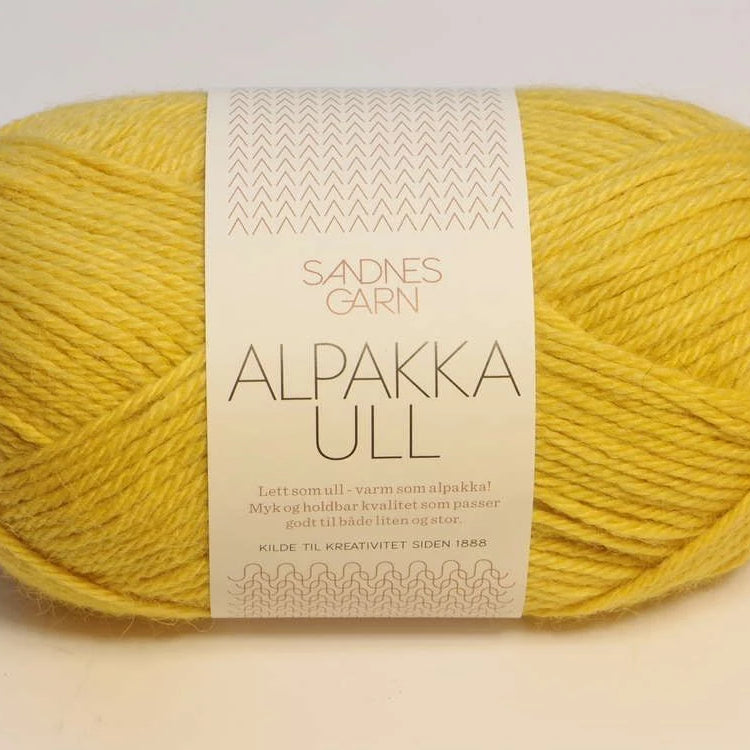 Sandnes Garn Alpakka Ull 2015 maissi