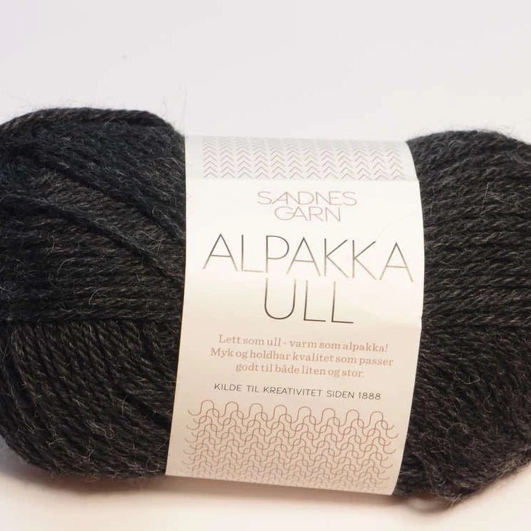 Sandnes Garn Alpakka Ull 1088 koksmelert