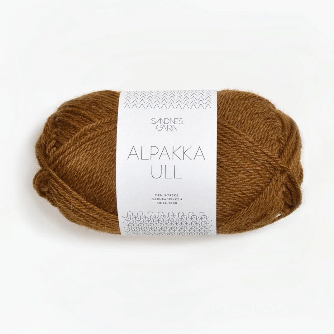 Sandnes Garn Alpalkka Ull, 2564 Gyllenbrun