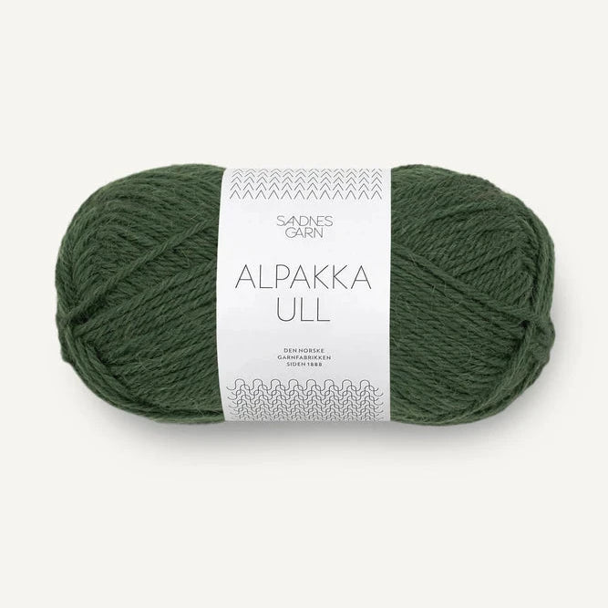 Sandnes Garn, Alpakka Ull 8082 Skoggrönn