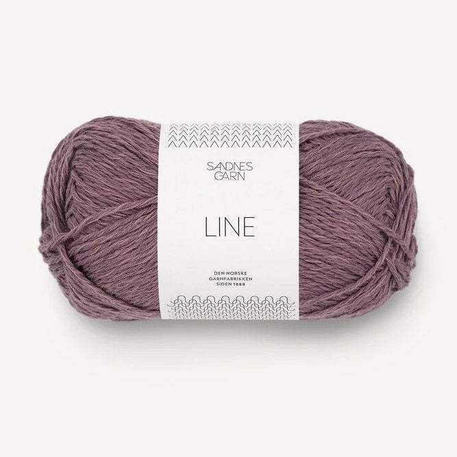 Sandnes Garn, Line 4361 Lys Aubergine