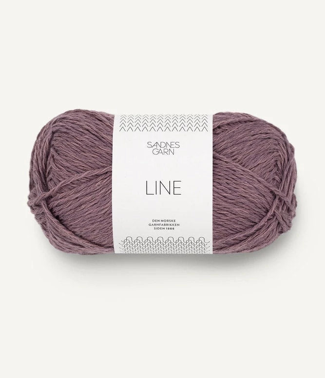 Sandnes Garn, Line 4361 Lys Aubergine