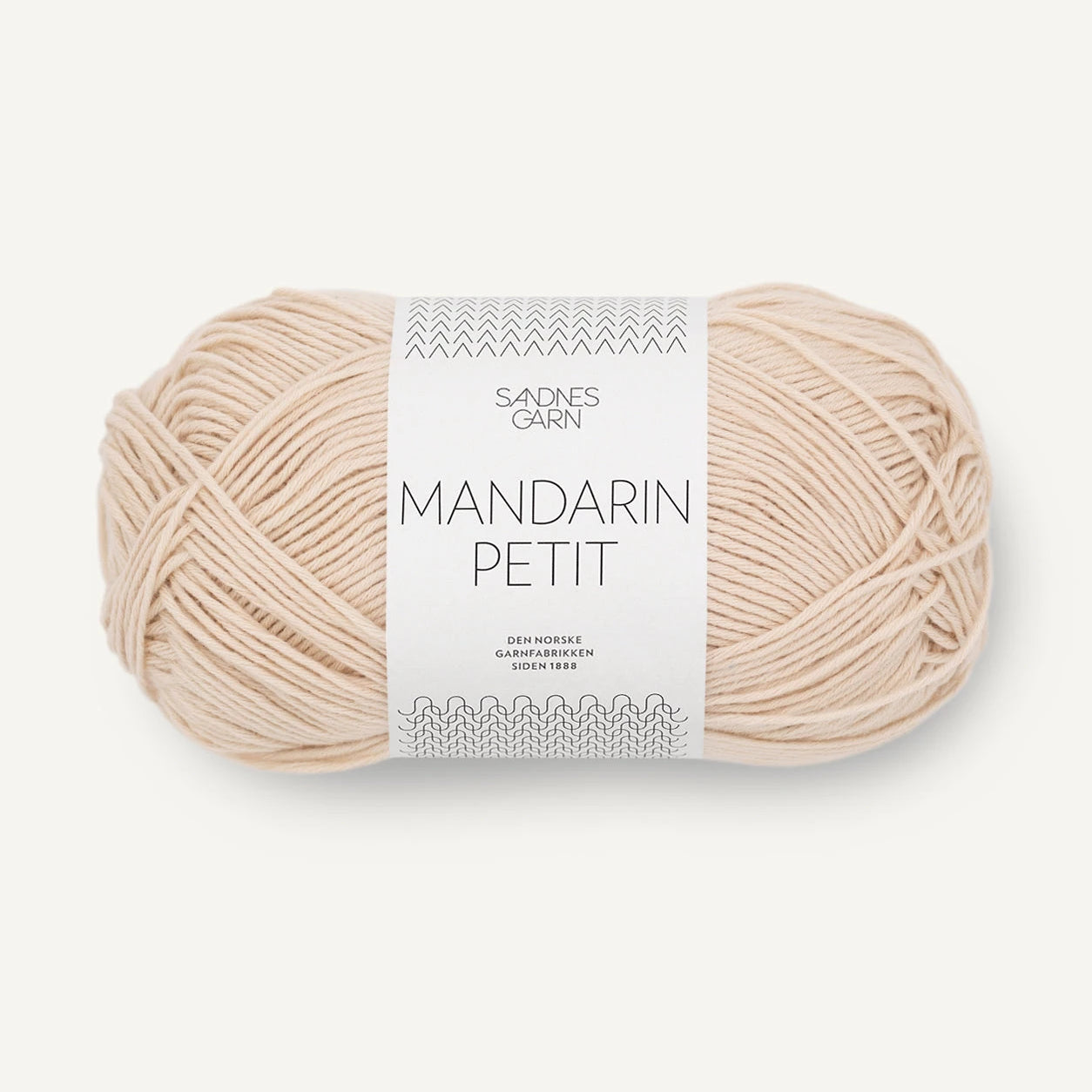 Sandnes Garn, Mandarin Petit 3011 Mandel hvit