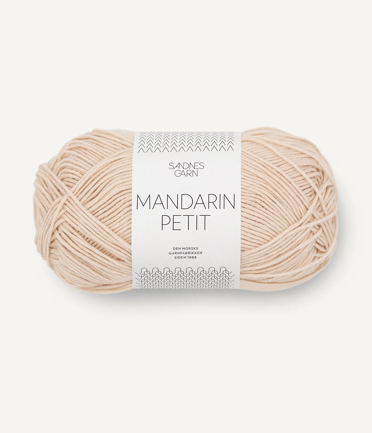 Sandnes Garn, Mandarin Petit 3011 Mandel hvit