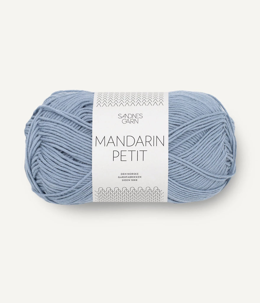 Sandnes Garn, Mandarin Petit 6032 Blå Hortensia