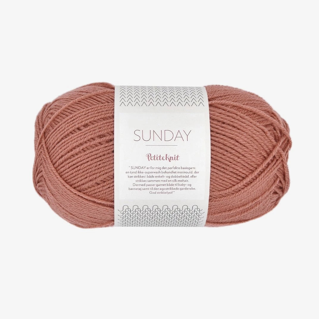 Sandnes Garn Sunday, 3553 Dusty Rouge