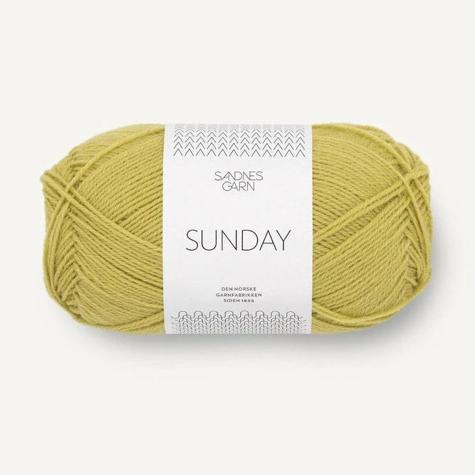 Sandnes Garn Sunday, 9825 Sunny Lime