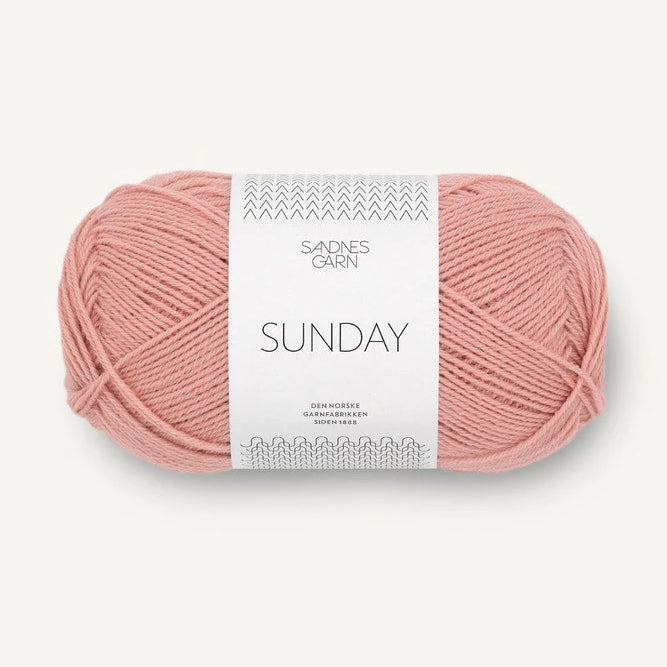 Sandnes Garn Sunday, 4033 Ferskenblomst