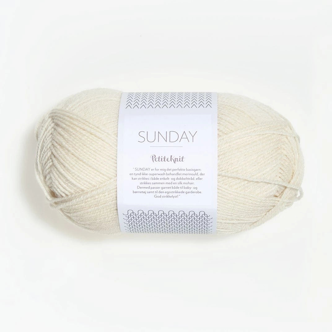 Sandnes Garn Sunday PetiteKnit, 1012 Whipped Cream