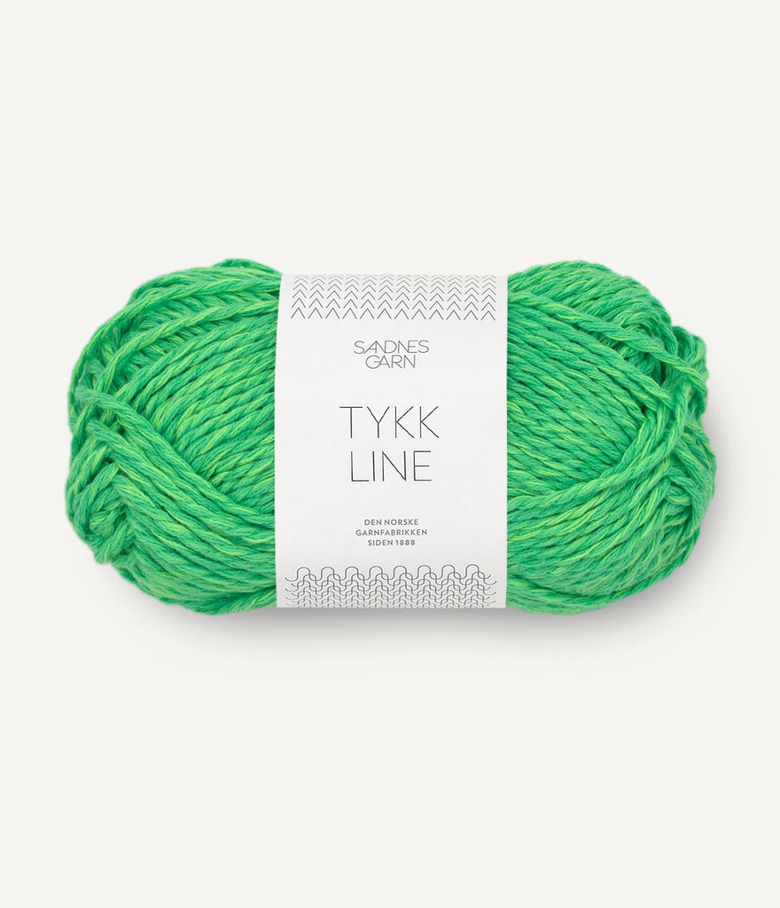 Sandnes Garn, Tykk Line 8236 Jelly bean green