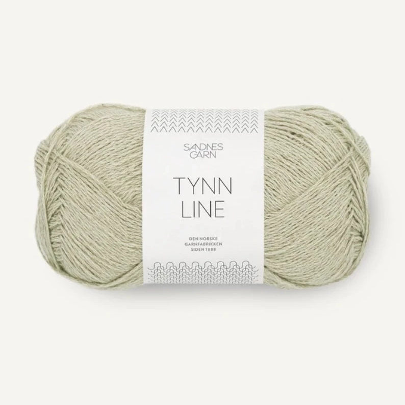 ohut puuvilla pellava viskoosi lanka, vaalea harmaan vihreä