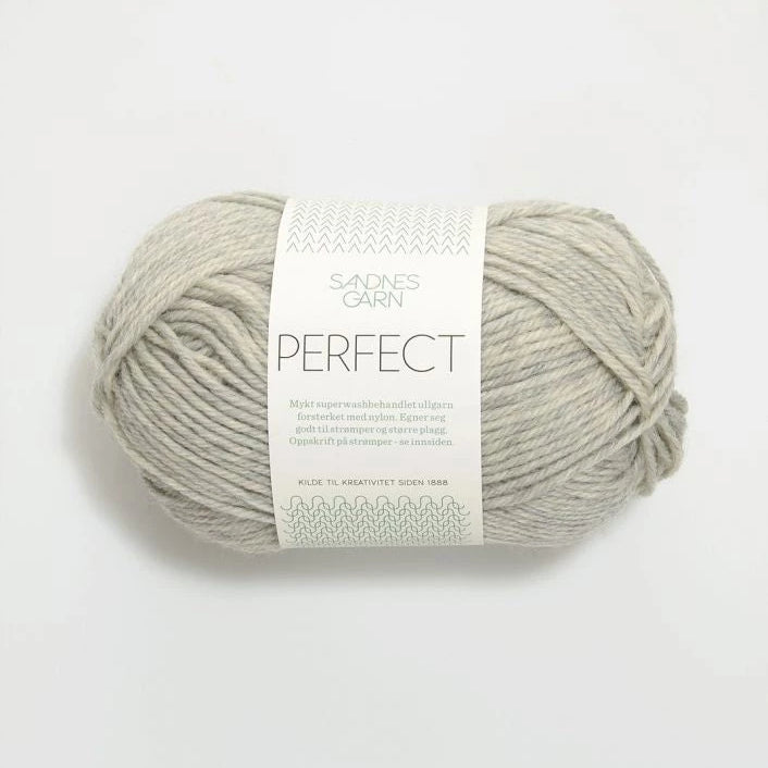Sandnes Perfect 1042 Gråmelert