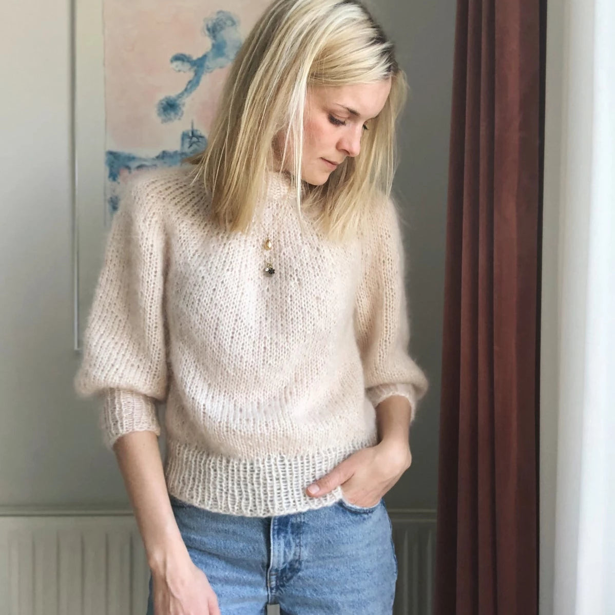 Saturday Night Sweater by PetiteKnit