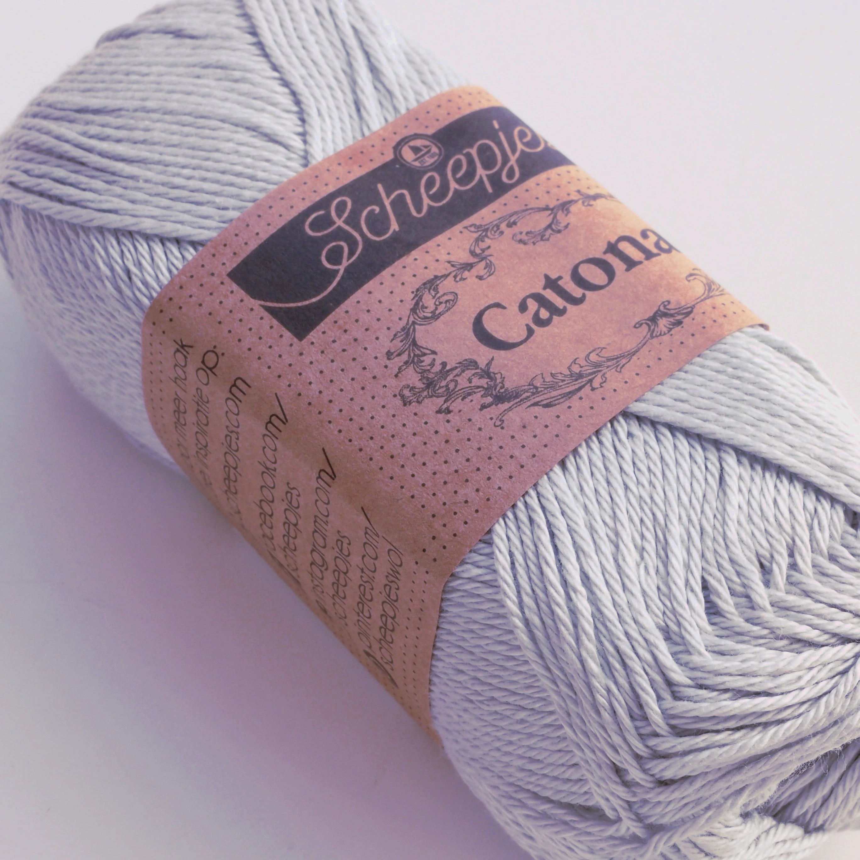 Scheepjes Catona, 172 Light Silver