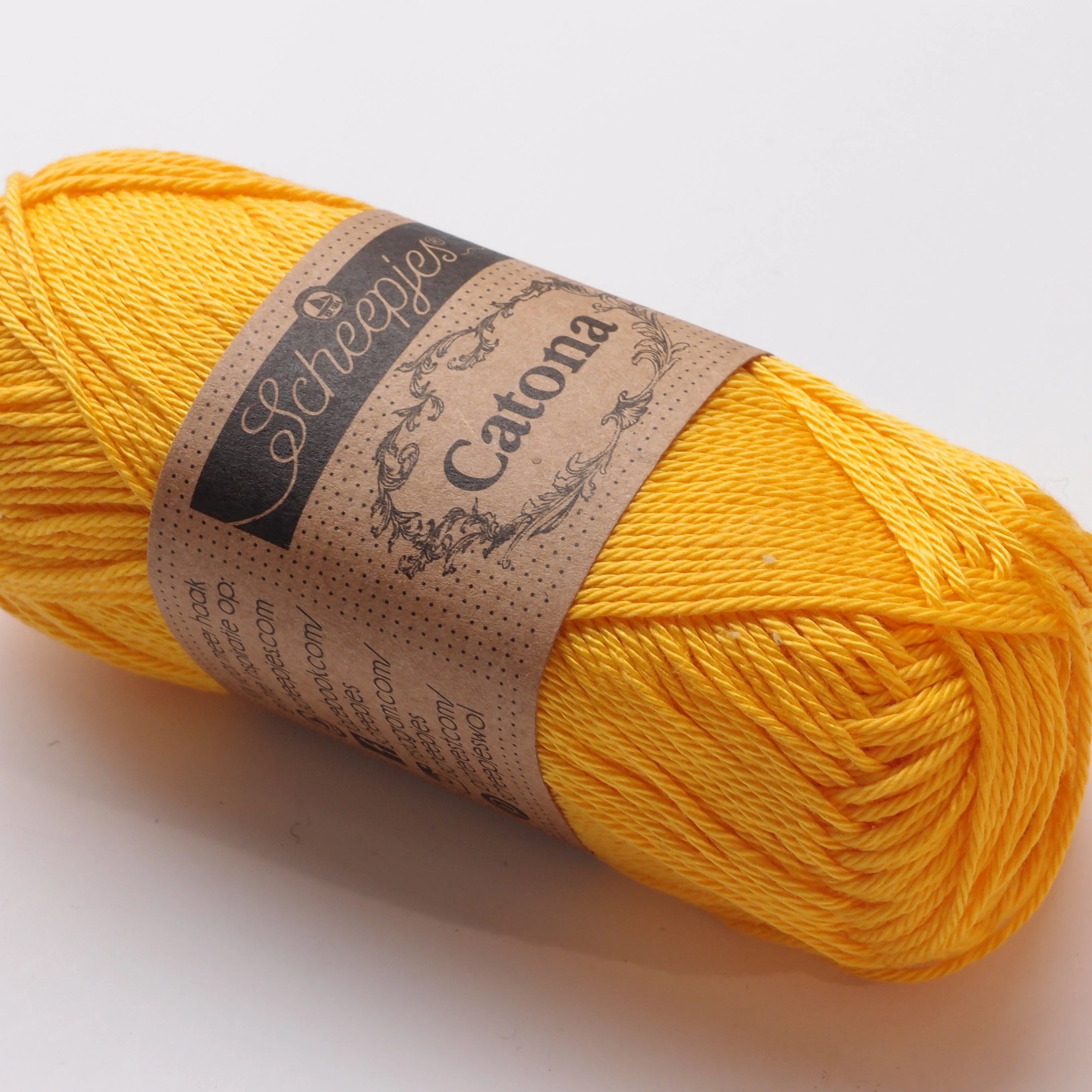 Scheepjes Catona, 208 Yellow Gold