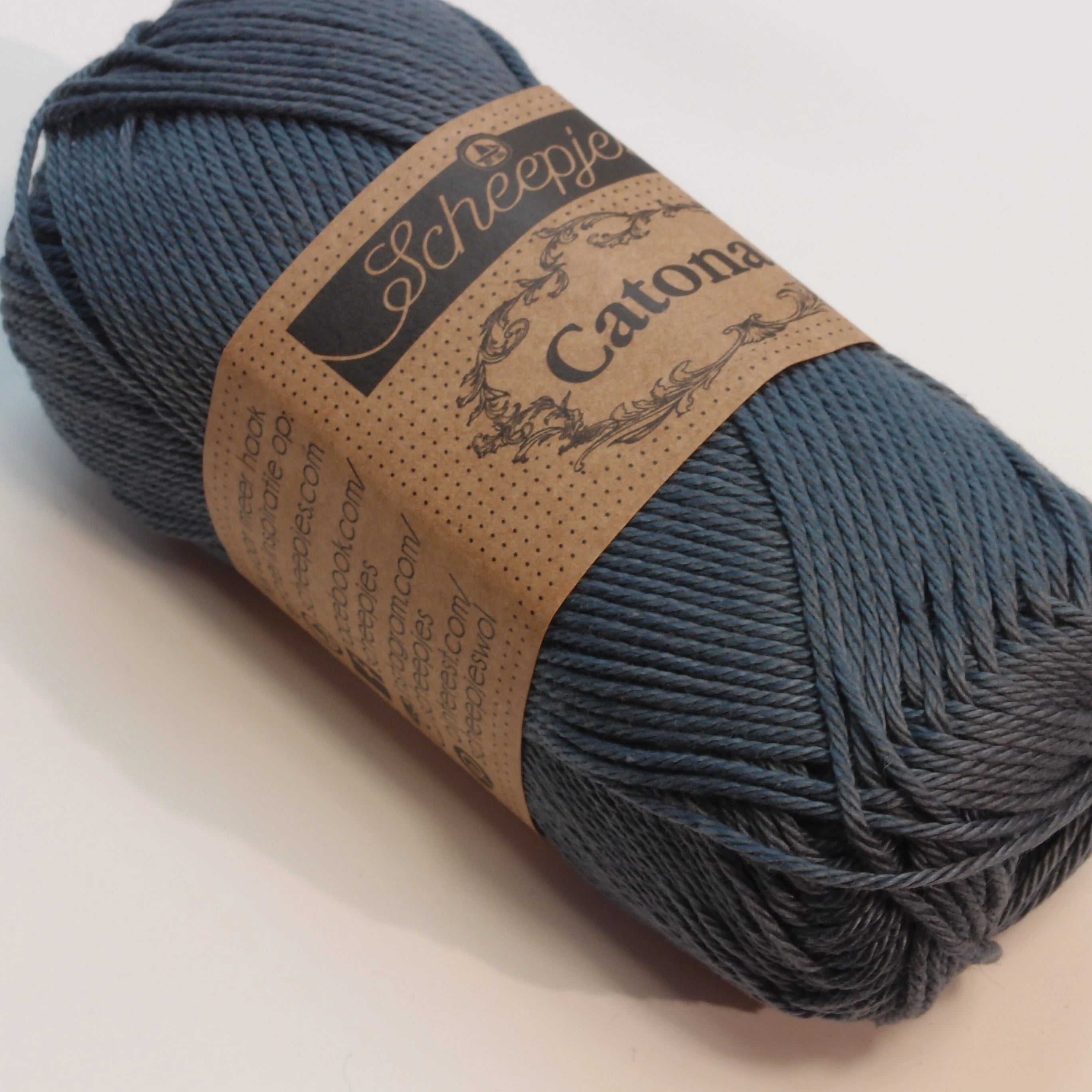 Scheepjes Catona, 393 Charcoal, lyijy