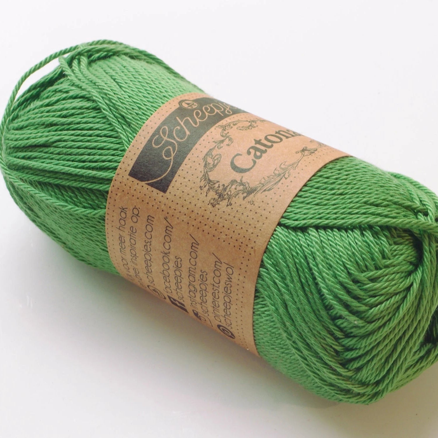 Scheepjes Catona, 412 Forest Green, metsänvihreä