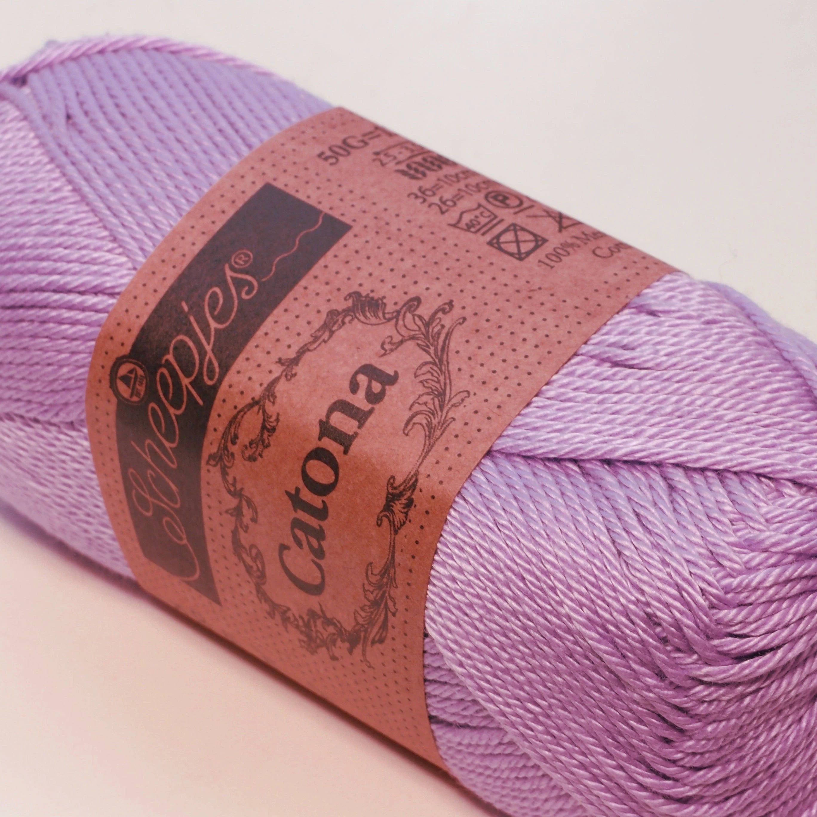 Scheepjes Catona, 520 Lavender, laventeli
