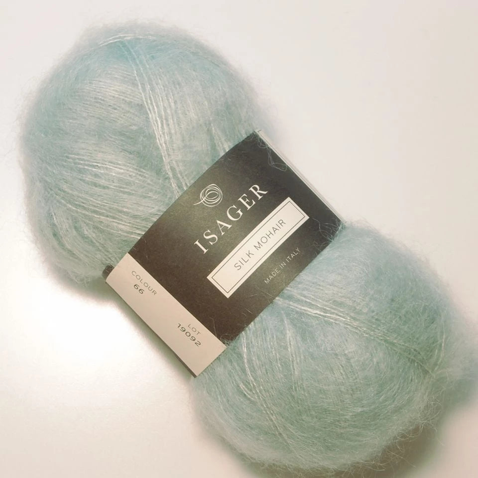 Silk Mohair Isager, 066 Spring Water