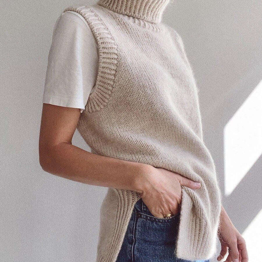 Terrazzo Slipover by PetiteKnit