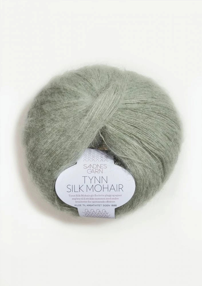 Tynn Silk Mohair 8521 Stövet Lys Grönn