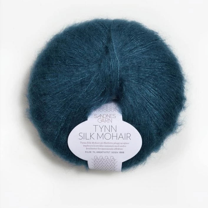 Tynn Silk Mohair Sandnes Garn, 6564 Petrol