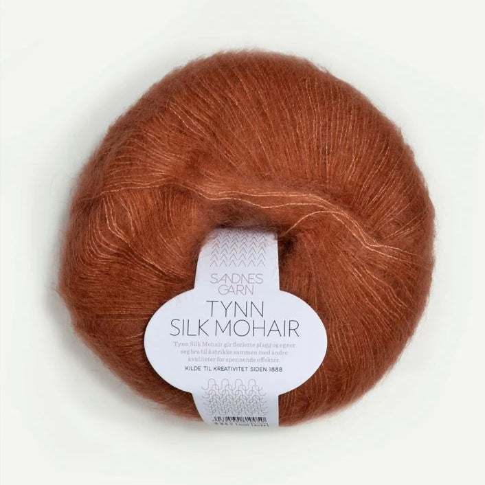 Tynn Silk Mohair Sandnes Garn, 3044 Gresskar