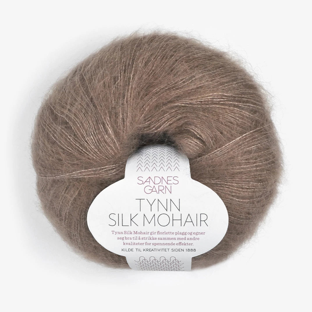 Tynn Silk Mohair Sandnes Garn,  3161 EIKENÖTT