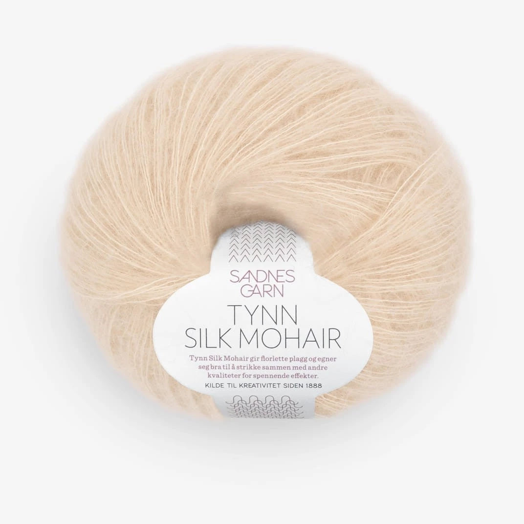 Tynn Silk Mohair Sandnes Garn, 2511 MANDEL