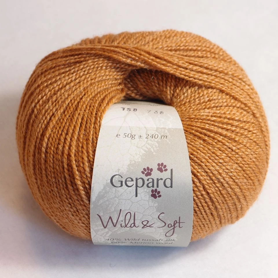 Wild & Soft, Gepard Garn 158 Cinnamon