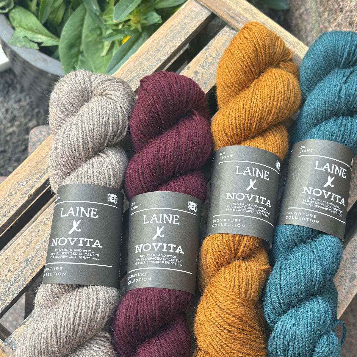 Laine x Novita DK | Villalangat Snurre.fi