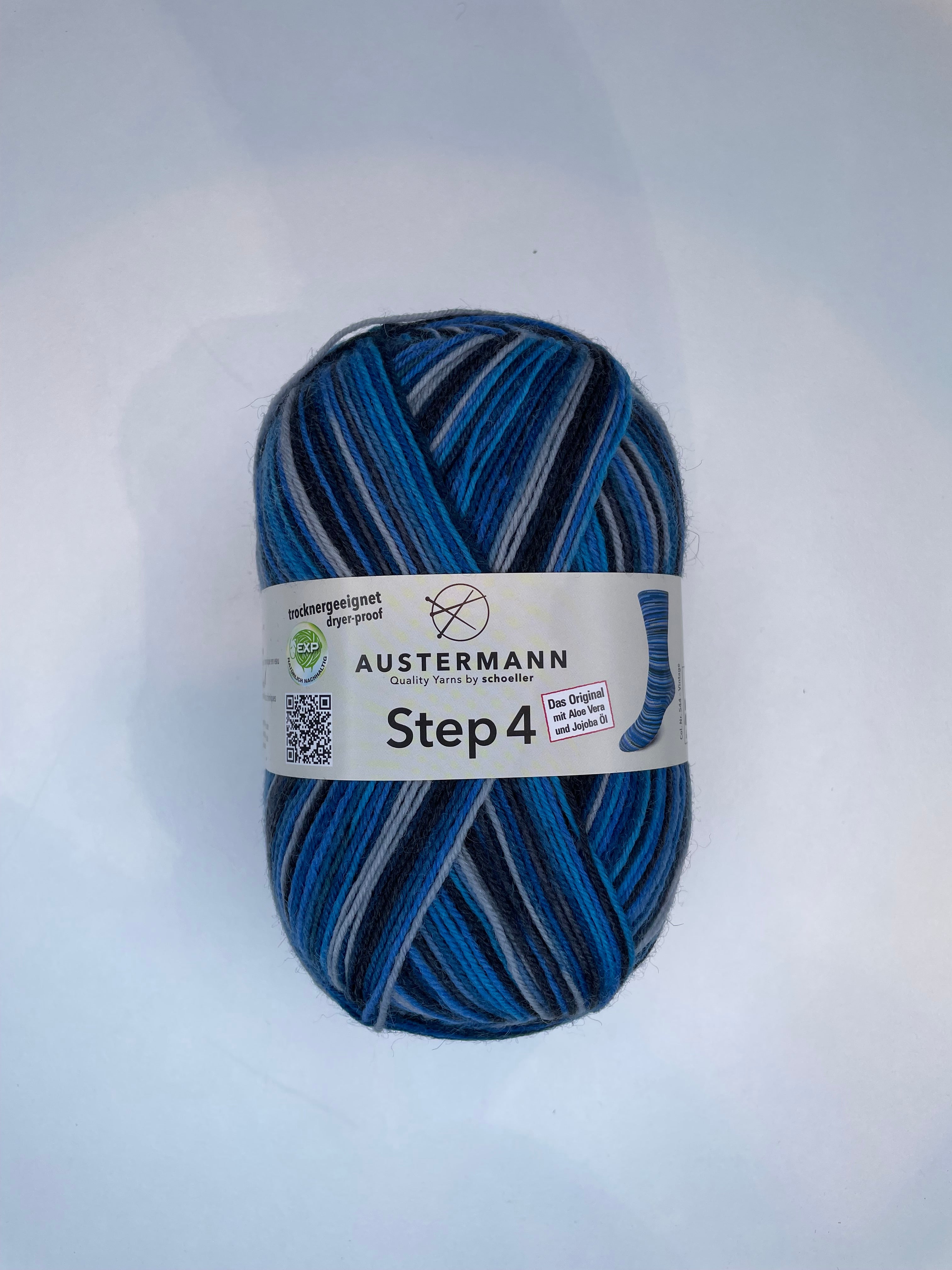 Austermann Step 4 ply vintage colours, sukkalanka