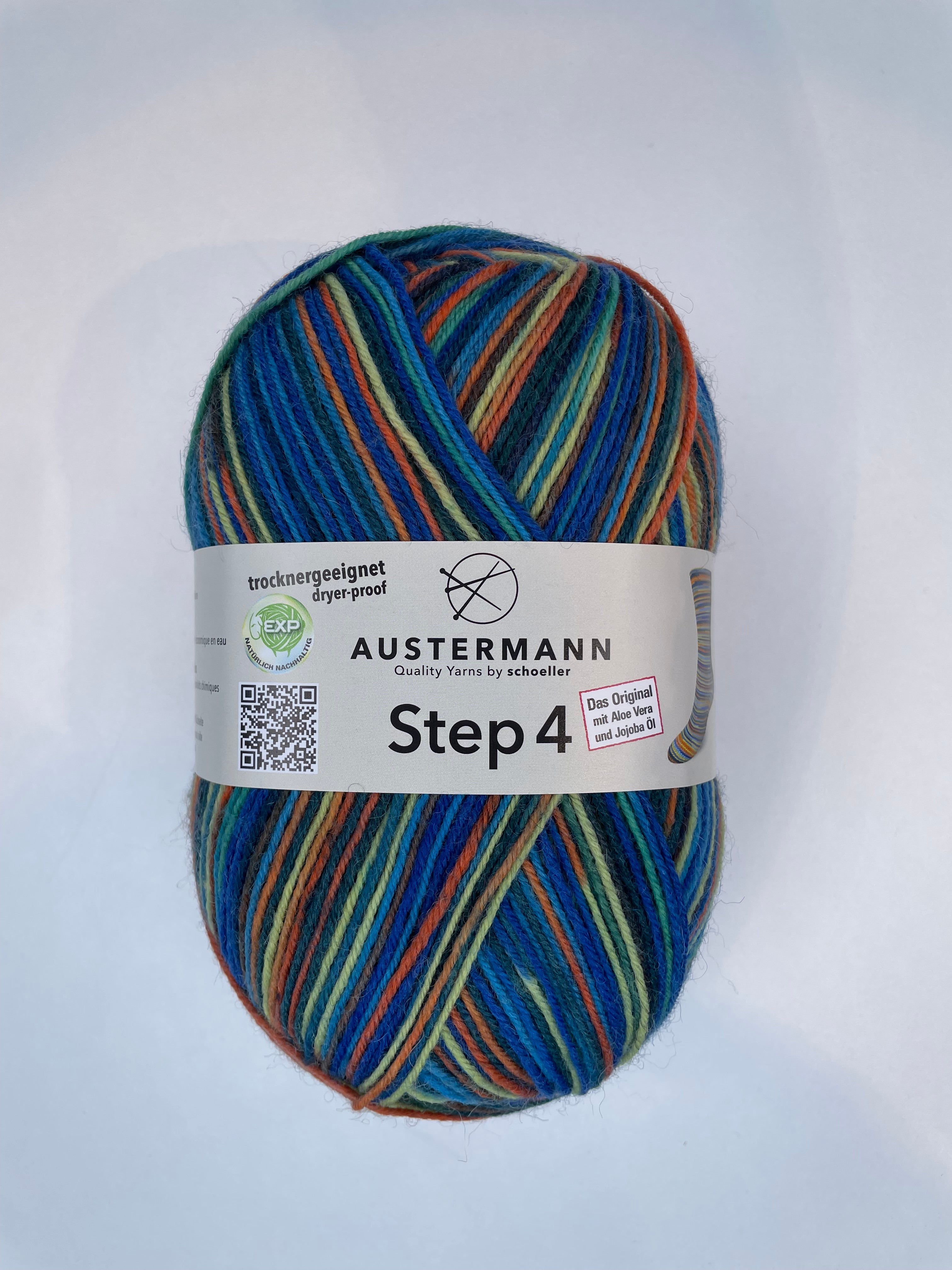 Austermann Step 4 ply vintage colours, sukkalanka