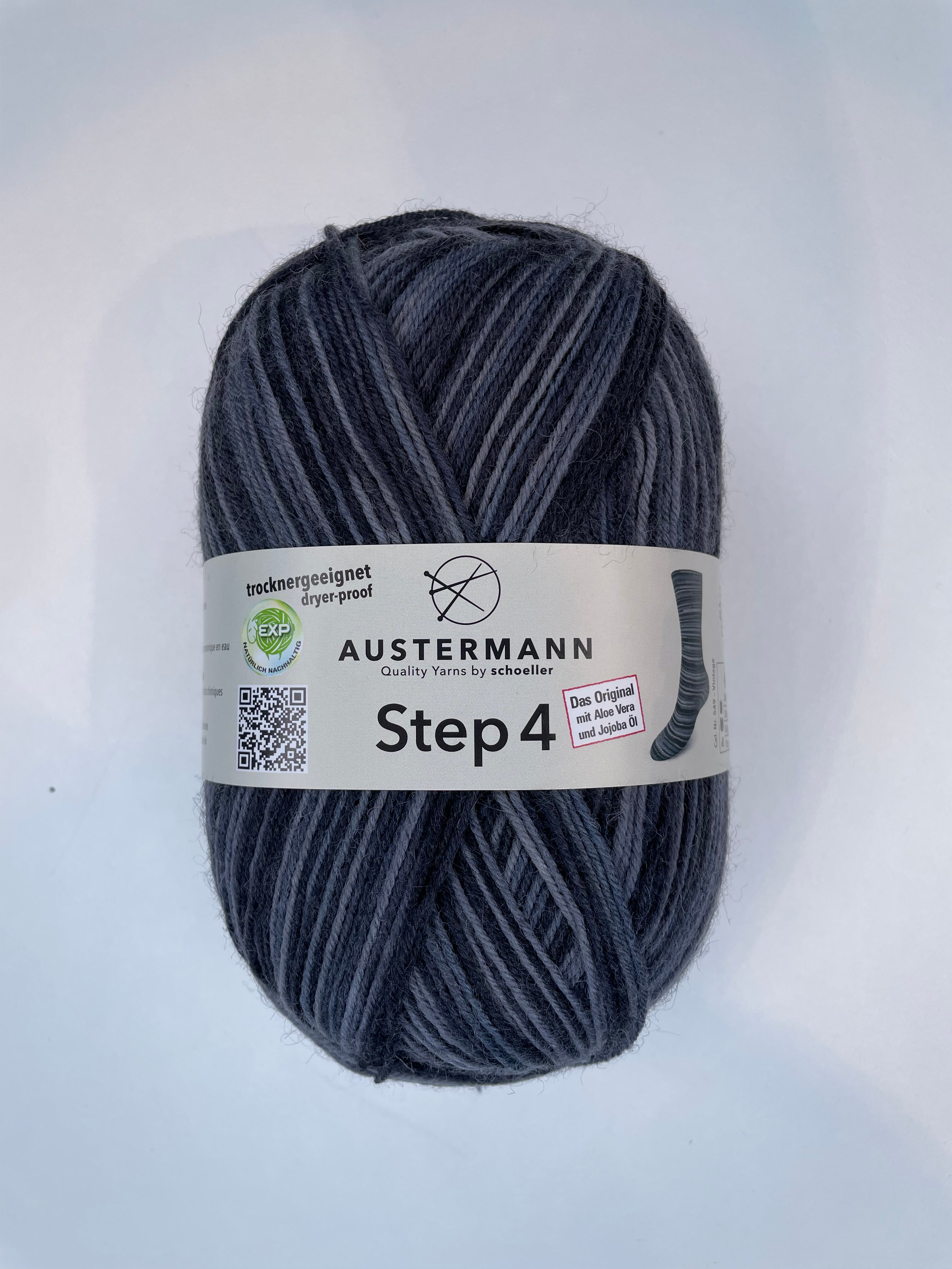 Austermann Step 4 ply vintage colours, sukkalanka