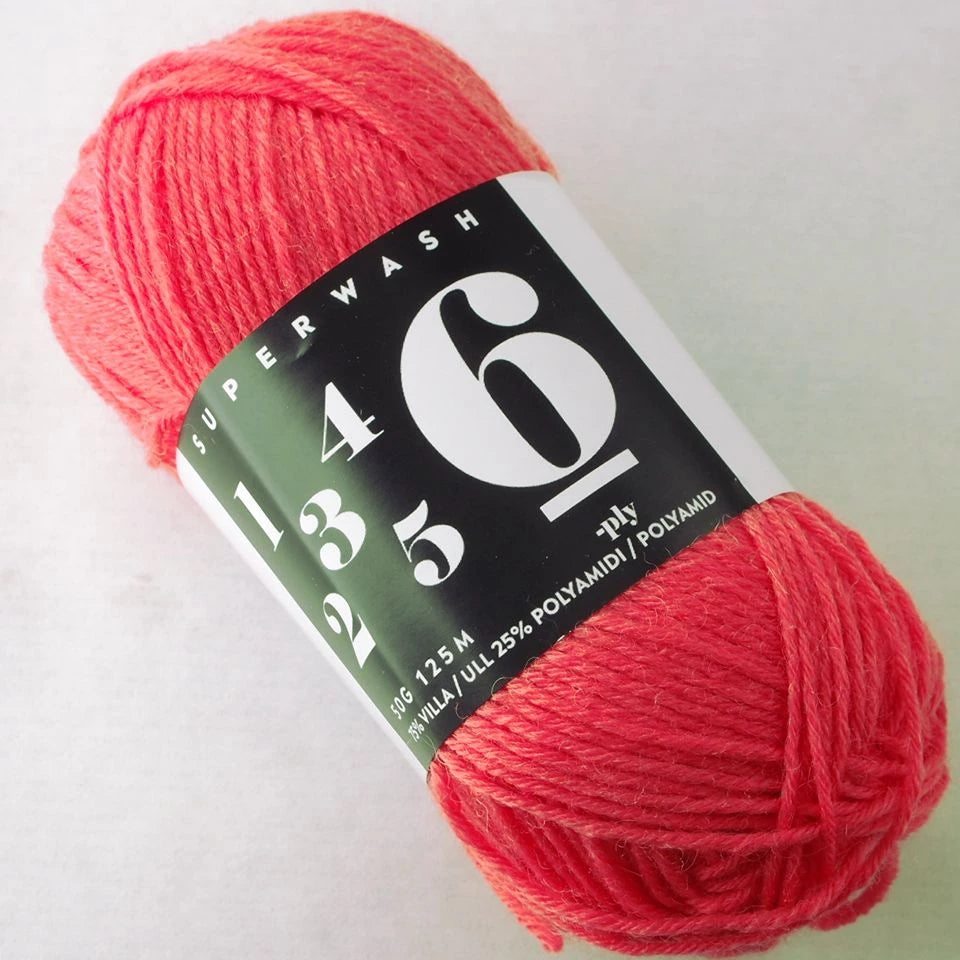 6-ply Markus Company, sukkalanka, 17-1755 Paradise Pink
