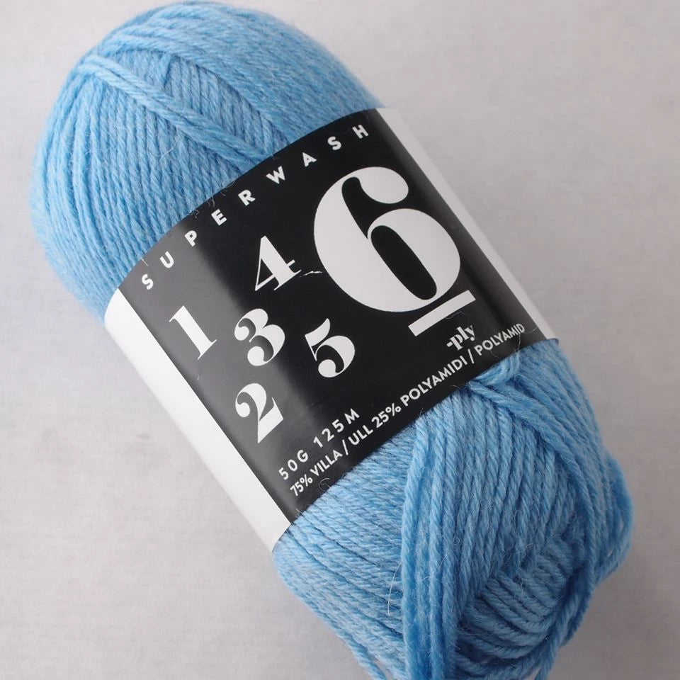 6-ply Markus Company, sukkalanka, 16-4132 Little Boy Blue