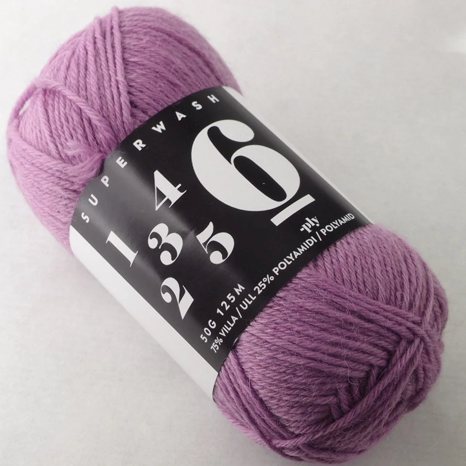6-ply Markus Company, sukkalanka, 18-3633 Deep Lavender