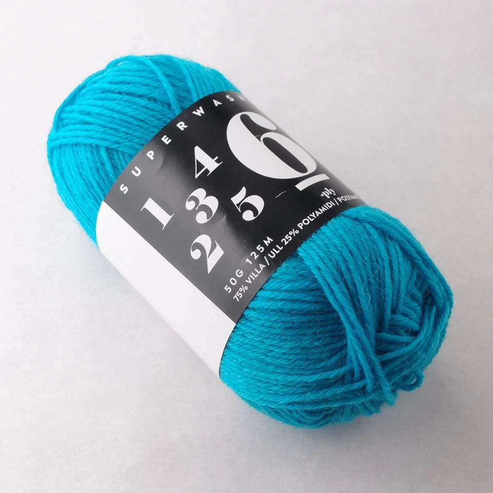 6-ply Markus Company, sukkalanka, 17-4540 Hawaiian Ocean