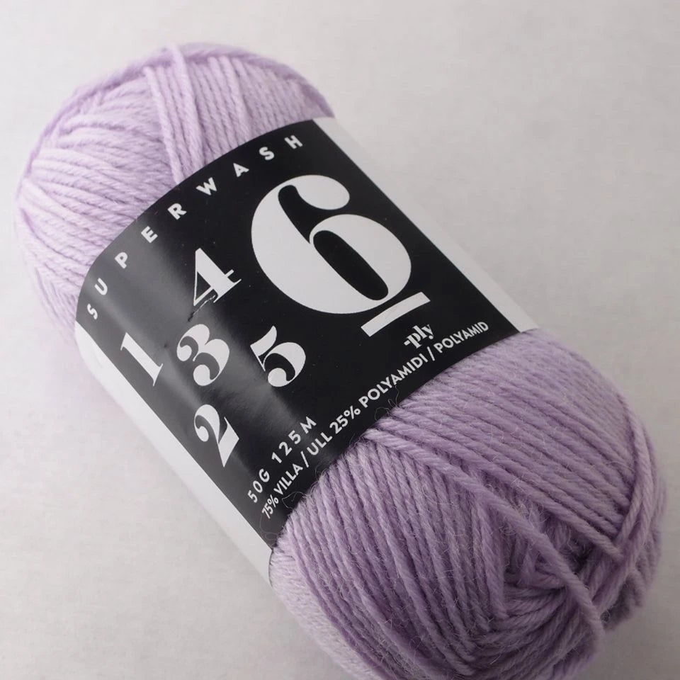 6-ply Markus Company, sukkalanka, 15-3716 Purple Rose
