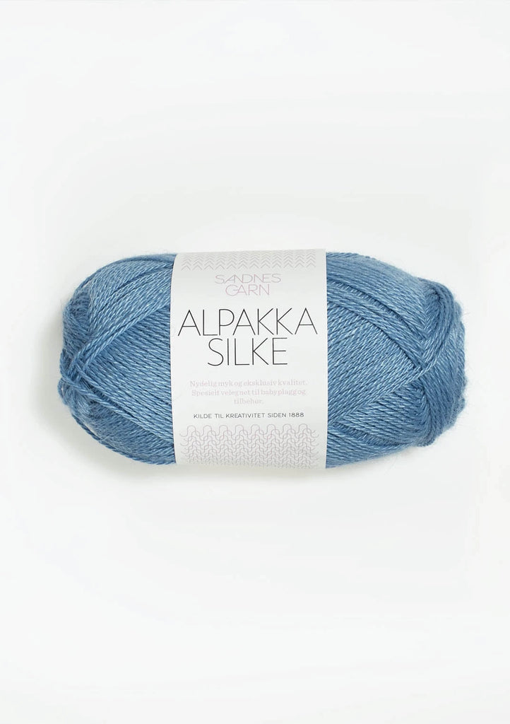 Sandnes Garn Alpakka Silke, 6573 Kornblomst