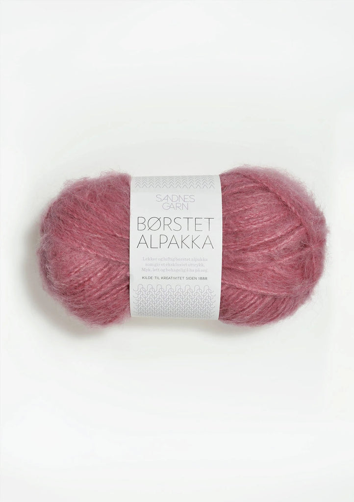 Sandnes Garn Borstet Alpakka, 4324 VARM ROSA